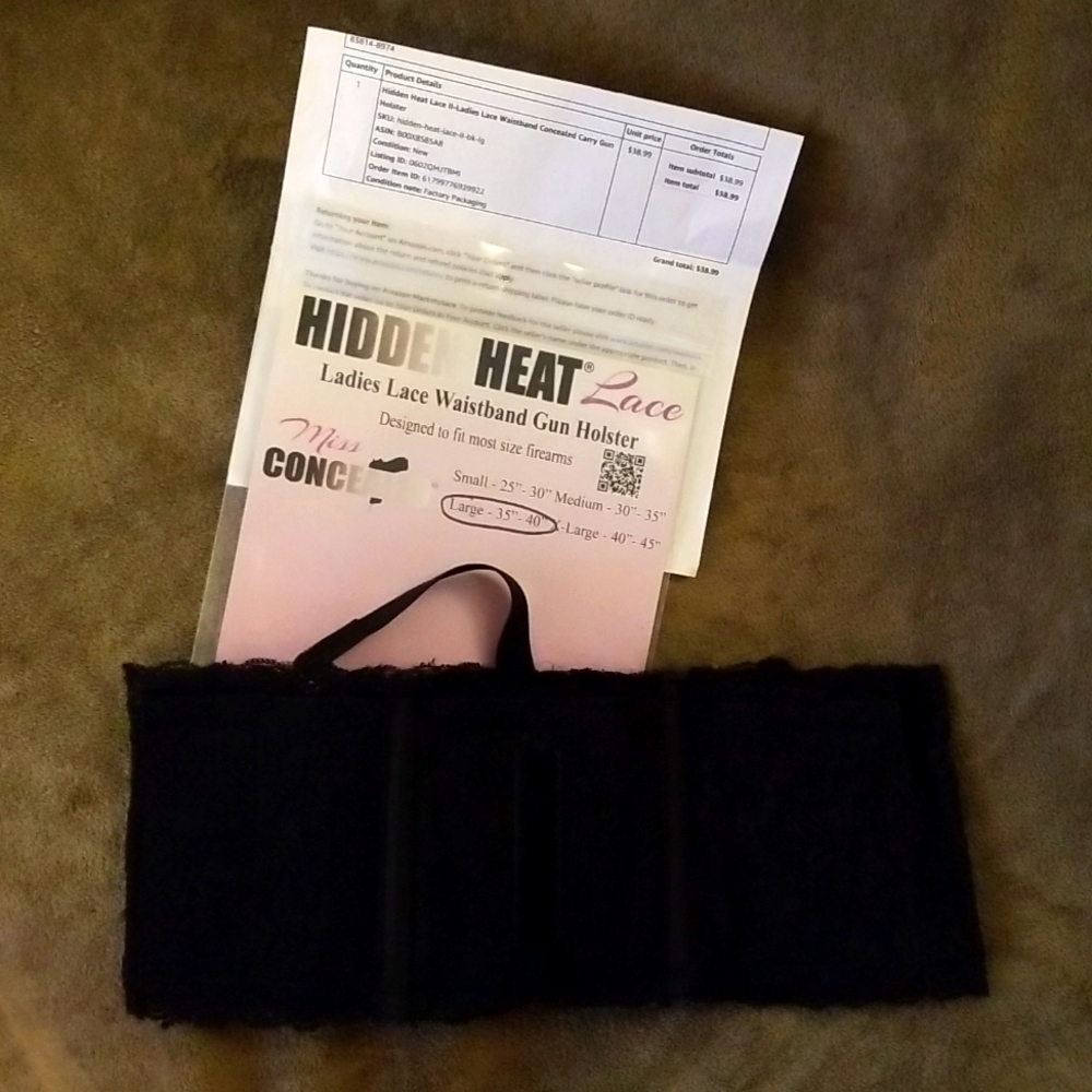 Ladies Lace Waist Holster